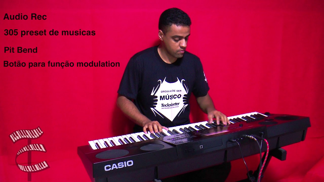 Casio WK-7600 Teclado Workstation Arranjador
