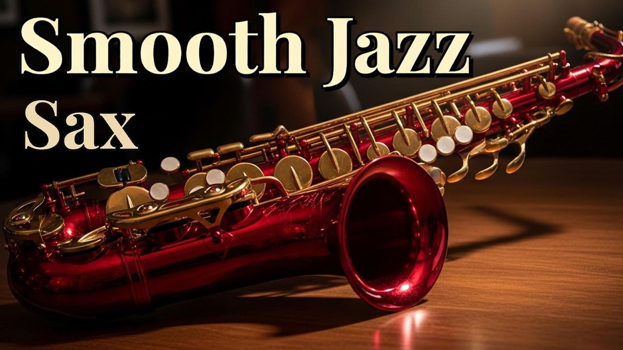 Smooth Saxophone Jazz 🎷 1+ Hours Smooth Lounge Jazz for Deep Focus | Inspired by Kenny G