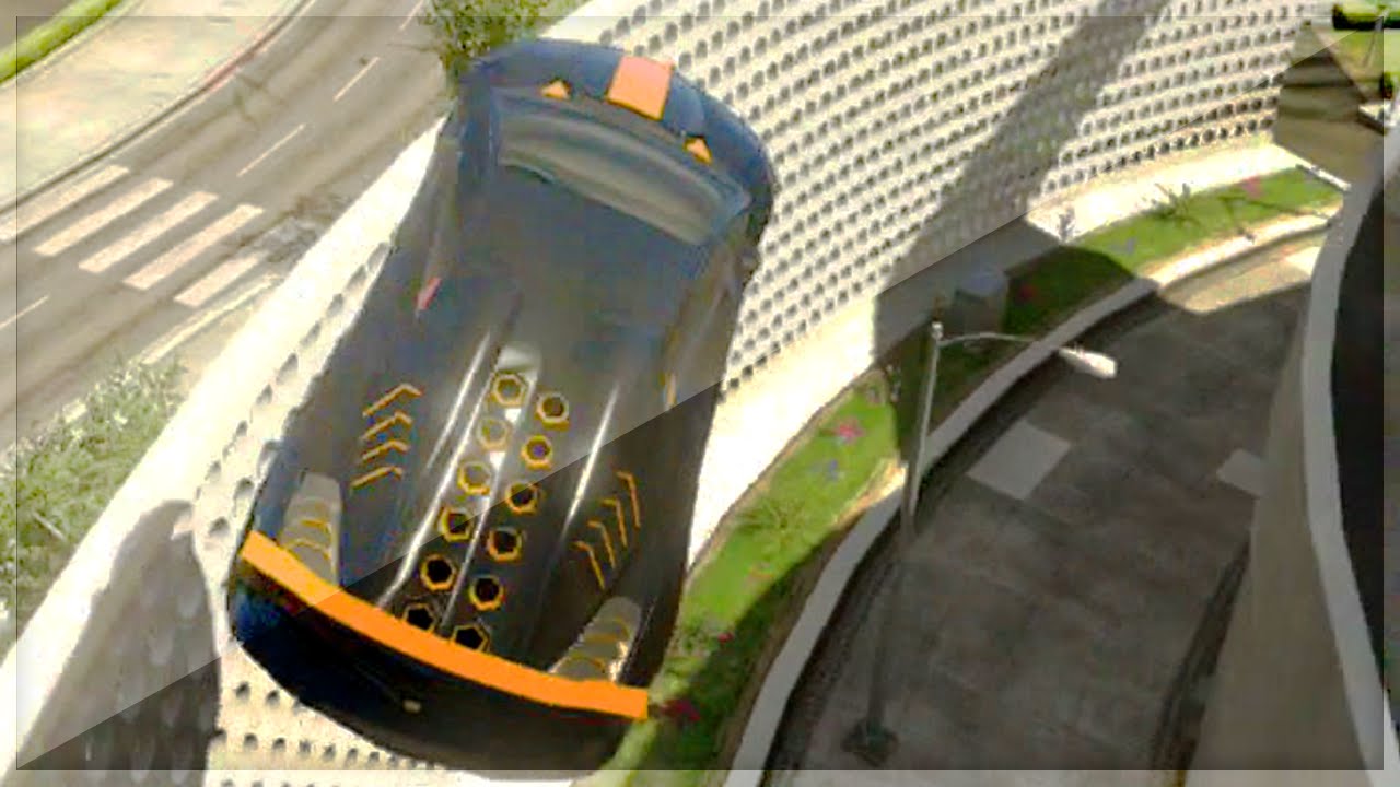 Garage To Garage Wallride Stunt (GTA 5 Funny Moments)