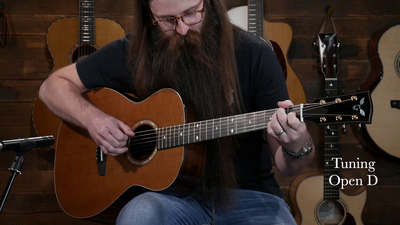 Goodall Grand Concert - Torrefied Redwood & Macassar Ebony #6738
