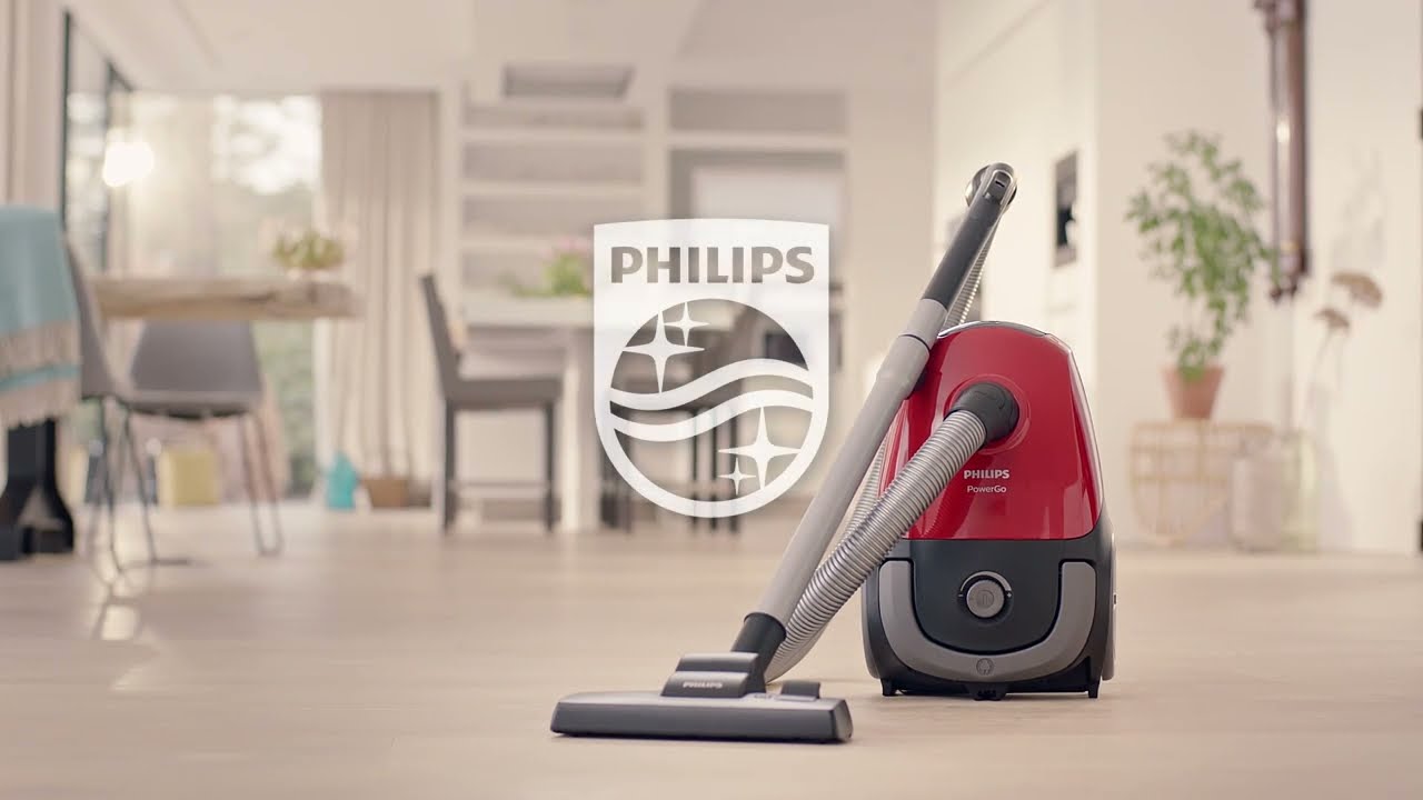 Пылесос Philips PowerGo c высокой силой всасывания