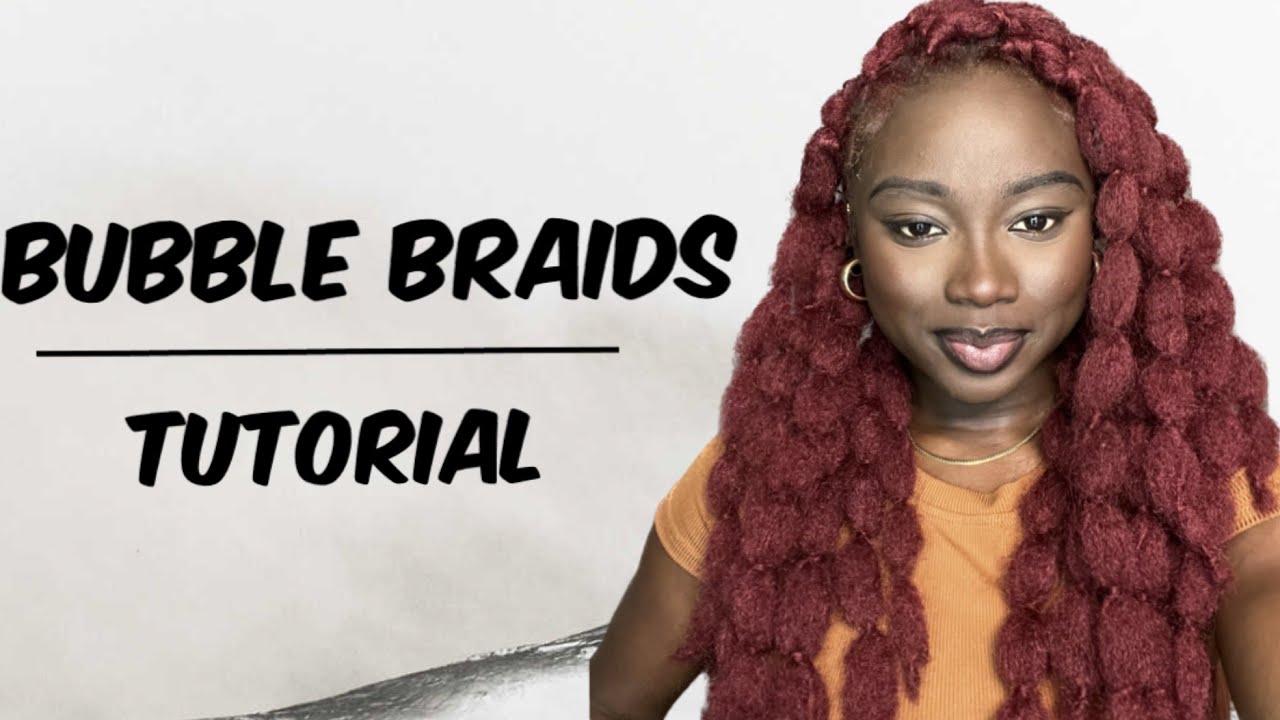 How to: Bubble Braids/ Poodle Braids Tutorial | Simple Bubble Braid Tutorial