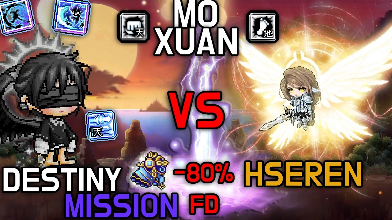 [Maplestory Kronos] Mo Xuan Hard Seren Solo (Destiny Mission)