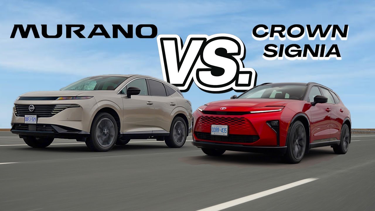 Murano For The Crown: 2025 Nissan Murano vs 2025 Toyota Crown Signia.  SUV Review.