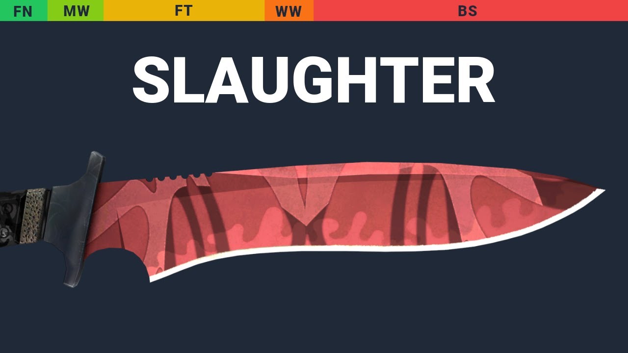 Classic Knife Slaughter - Skin Float And Wear Preview