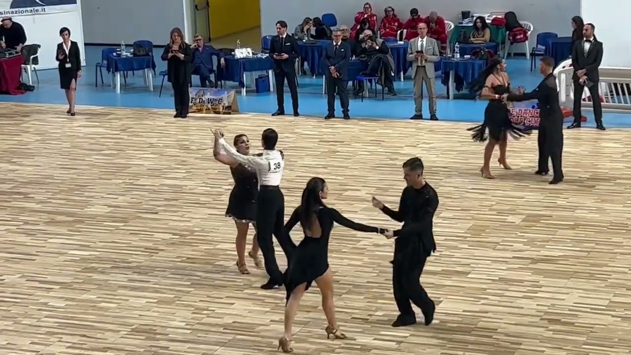 CHACHA: NICHOLAS GIORGIO - LUDOVICA MACERA, OPEN O.16 B, CAMPIONATO NAZIONALE ASI, 2º POSTO.