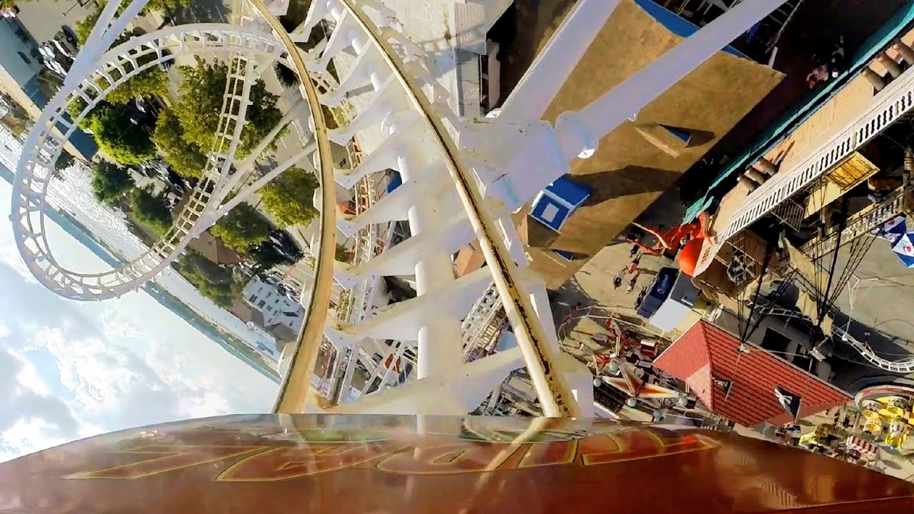 Tidal Wave front seat on-ride HD POV @60fps Trimper's Rides