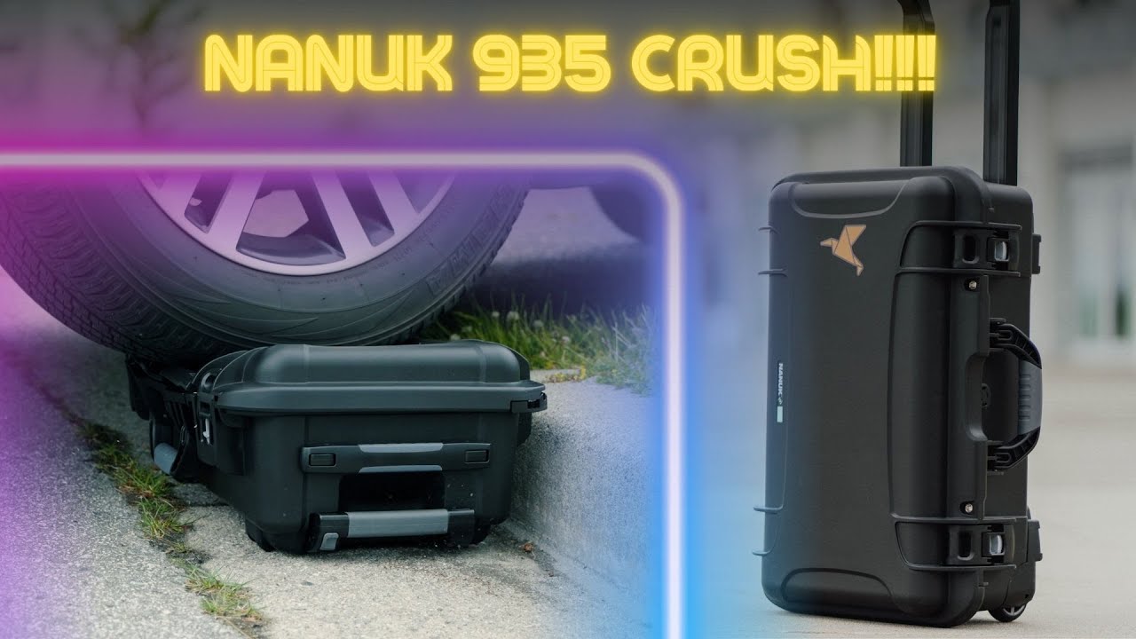 Я РАЗДАВИЛ кейс Nanuk 935 своей машиной! Полный обзор — насколько сильно он разбился?!