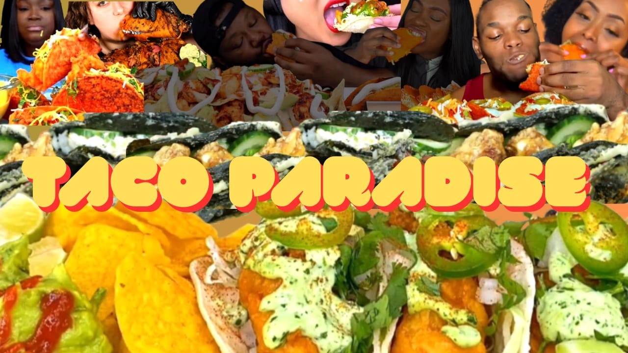 TACO PARADISE|Nacho Cheese*Shrimp*Sushi*Birria*Spicy Jalapeño*Fish