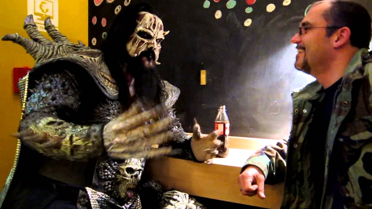 Interview with LORDI in Frankfurt - 05.03.2013
