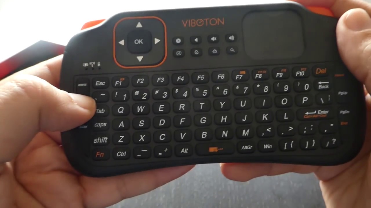 Unboxing + análise - Viboton mini wireless keyboard - gearbest.com