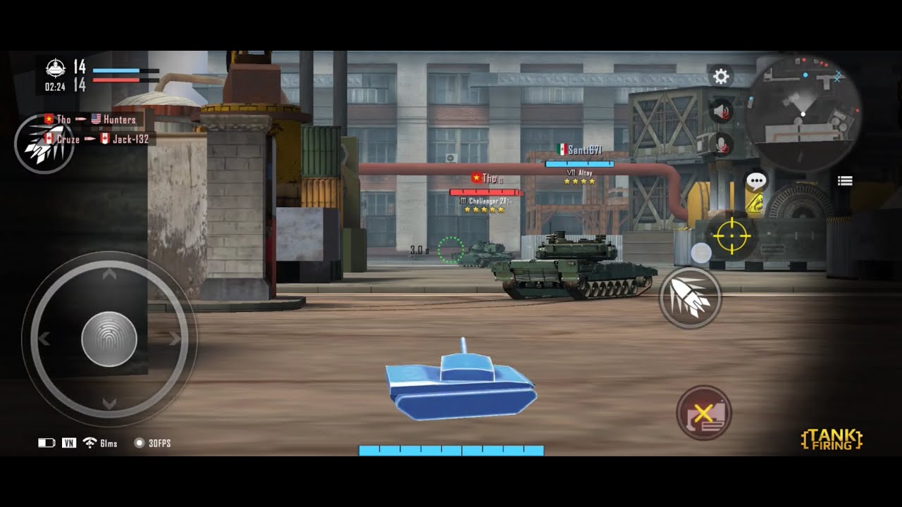{Tank Firing}: Tank Karrar vs Tank Challenger 2T