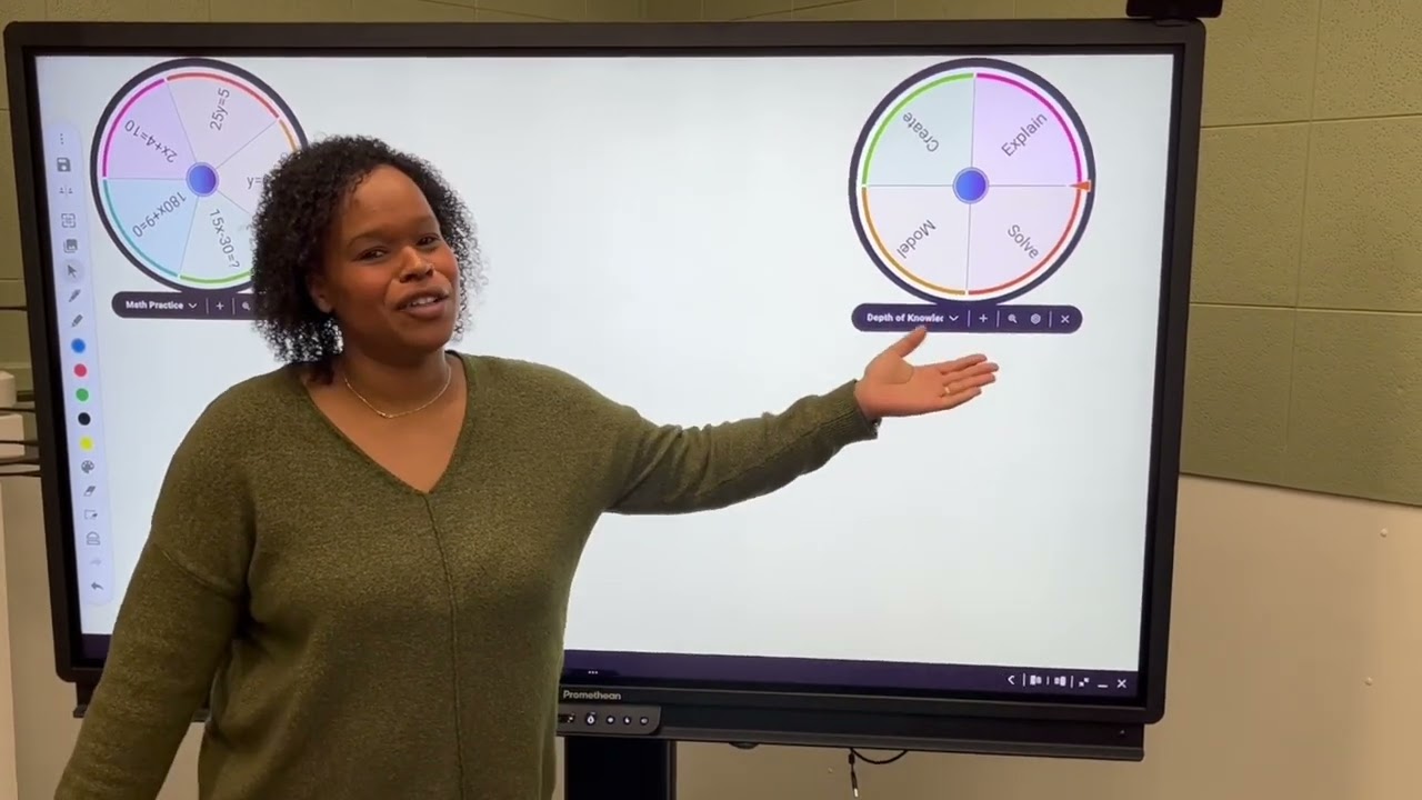 Promethean ActivPanel 9 - Collaboration Spinners