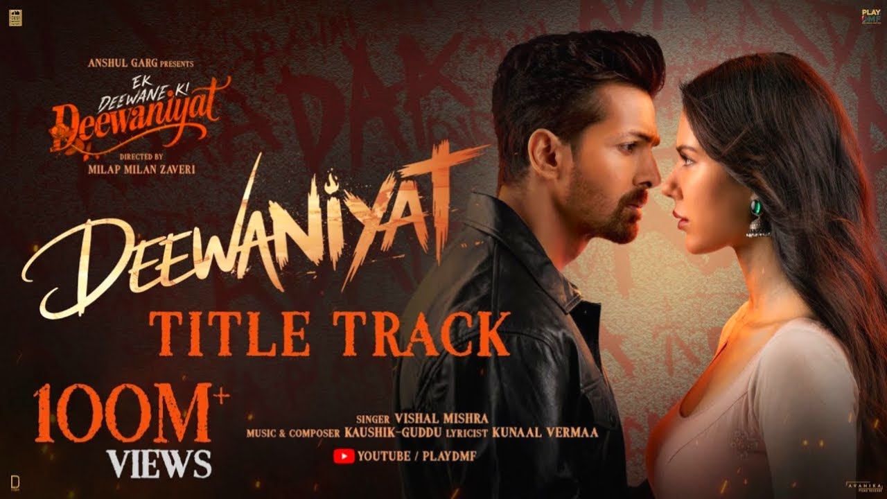 DEEWANIYAT Title Track - Ek Deewane Ki Deewaniyat | Harshvardhan Sonam | Vishal,KaushikGuddu,Kunaal