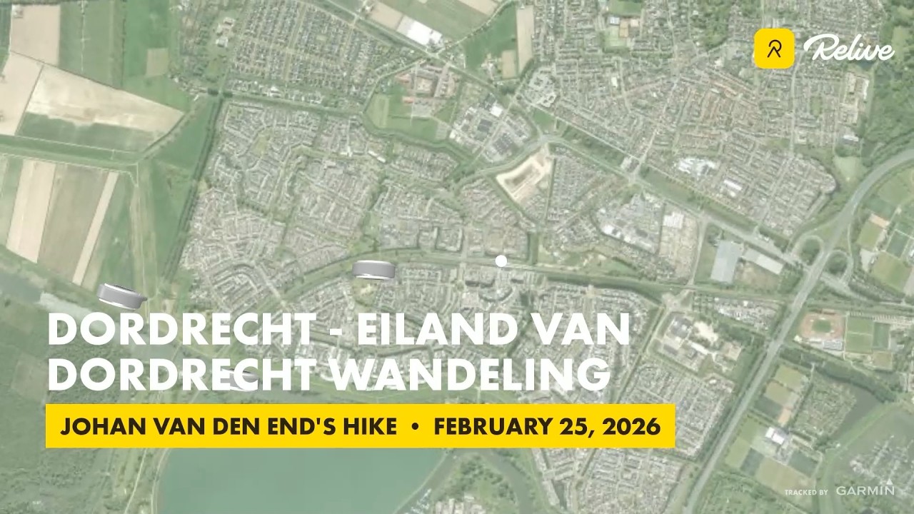 Dordrecht - Eiland van Dordrecht wandeling