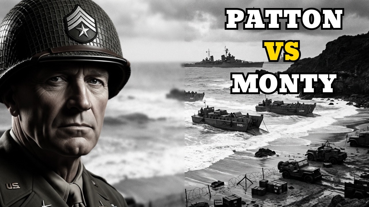 Patton Planned the Sicily Landing in 48 Hours — Montgomery Took 3 Weeks