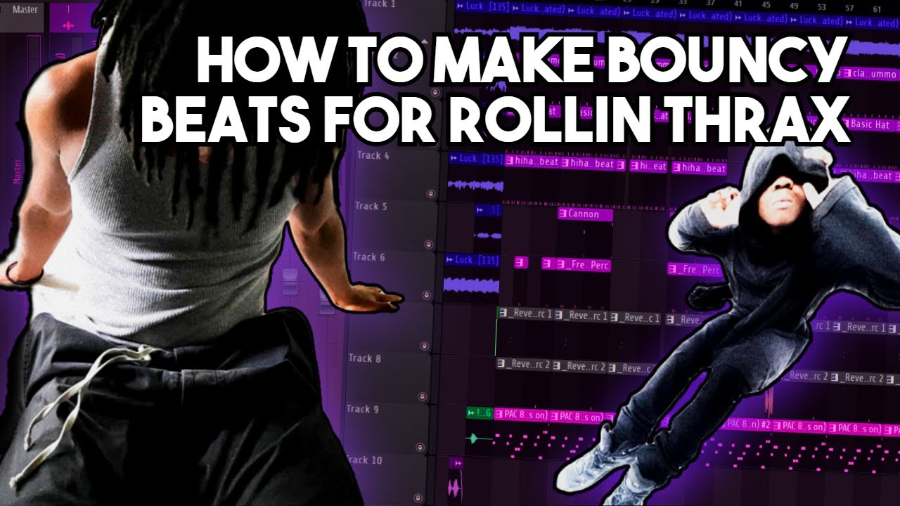 How To Make Bouncy Beats For ROLLIN THRAX || FL Studio 21 Tutorial