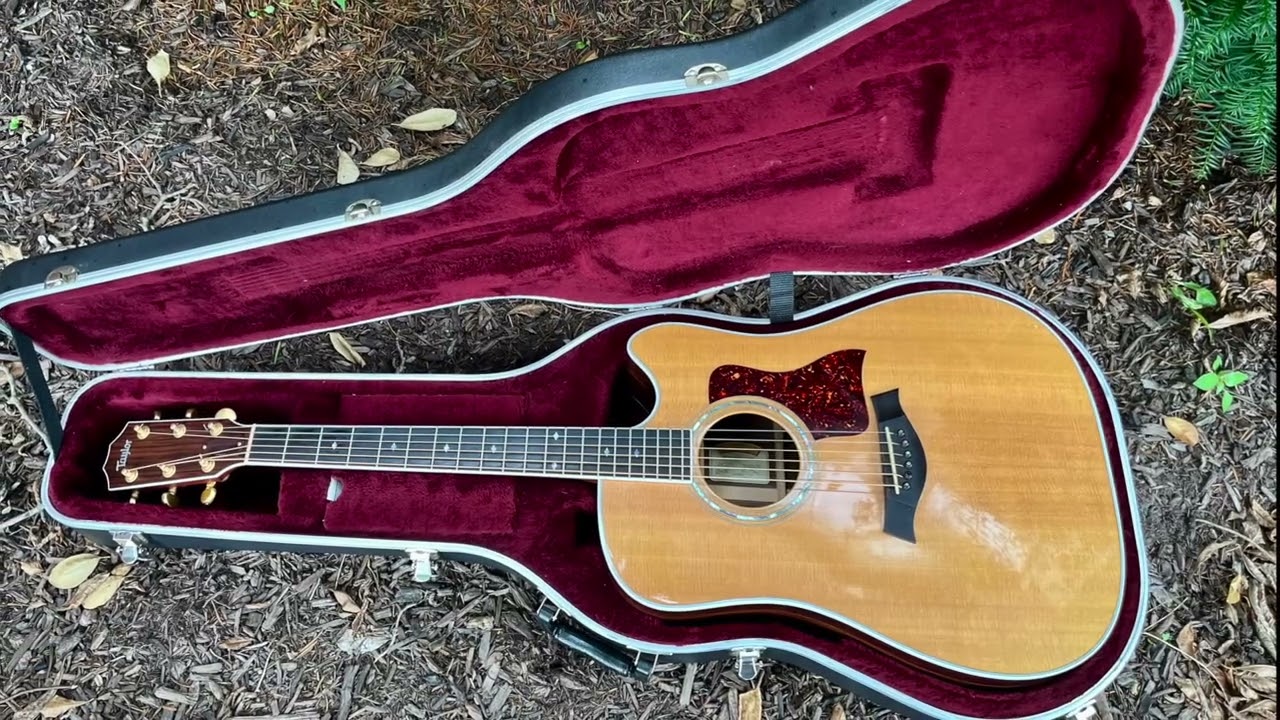 Taylor Dan Crary Signature Model Acoustic Guitar Demo