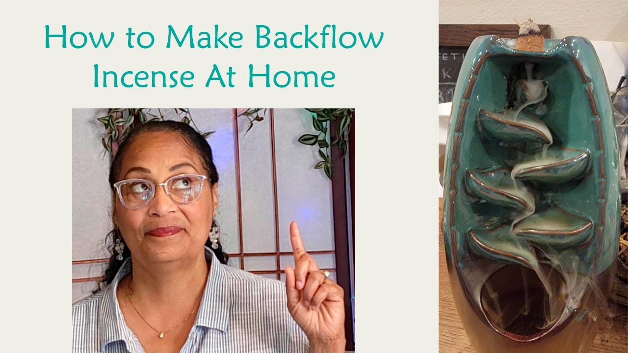 Easy DIY Backflow Incense | Make Cone Incense At Home