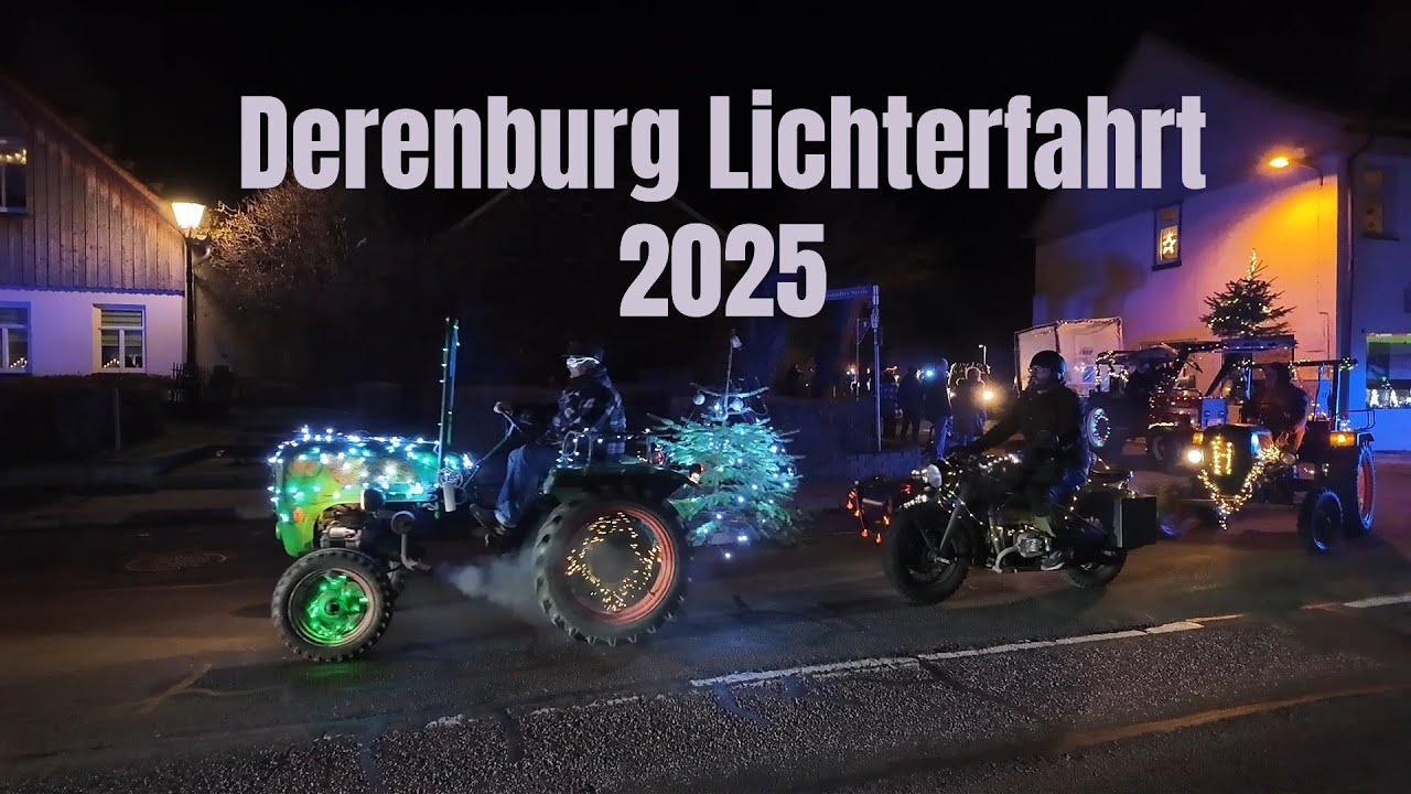 Derenburg -  Lichterfahrt 2025