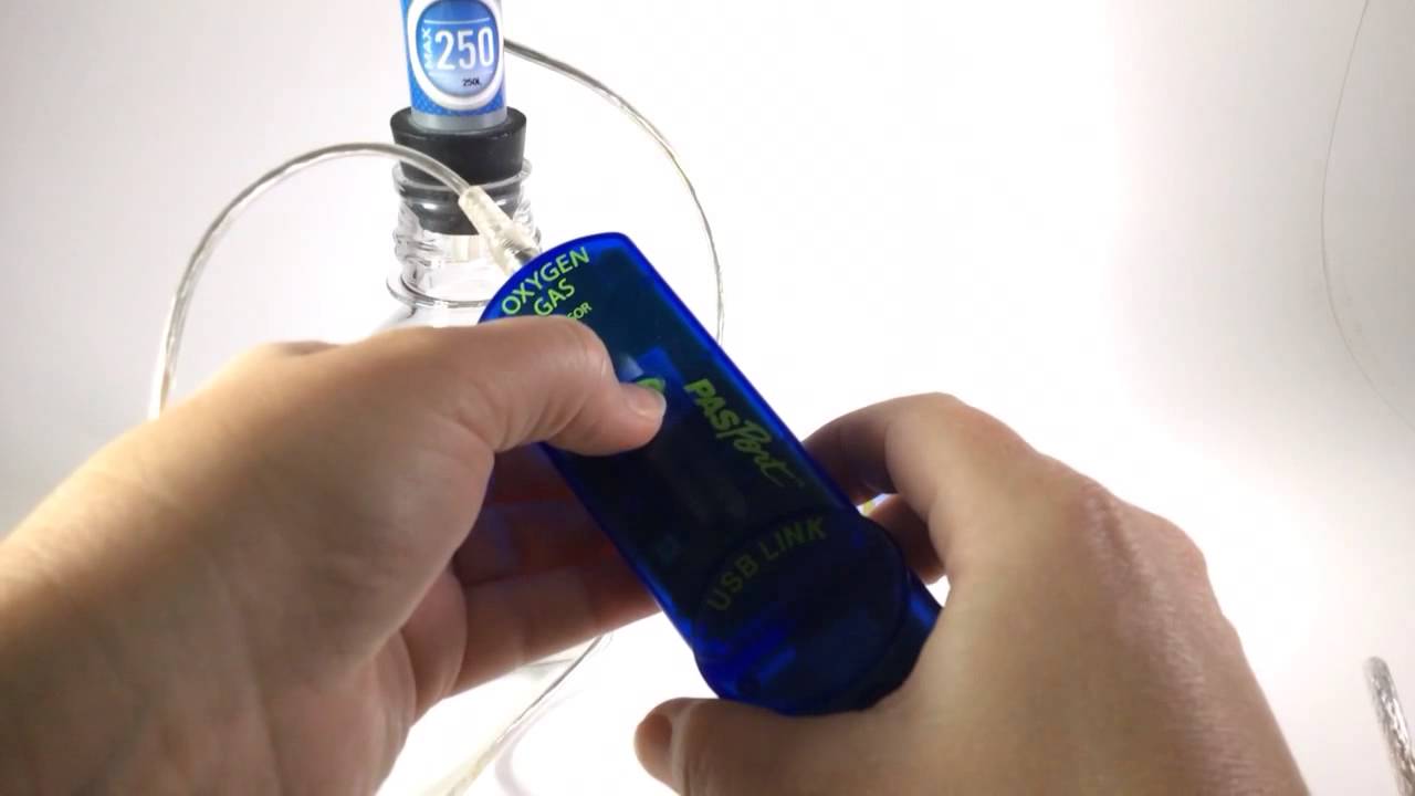 Calibrate a PASPORT Oxygen Gas Sensor