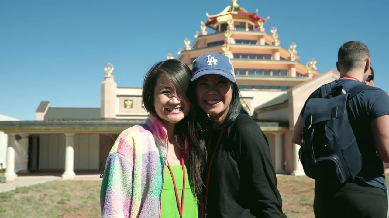 The magical World Peace Temple at IKRC Grand Canyon