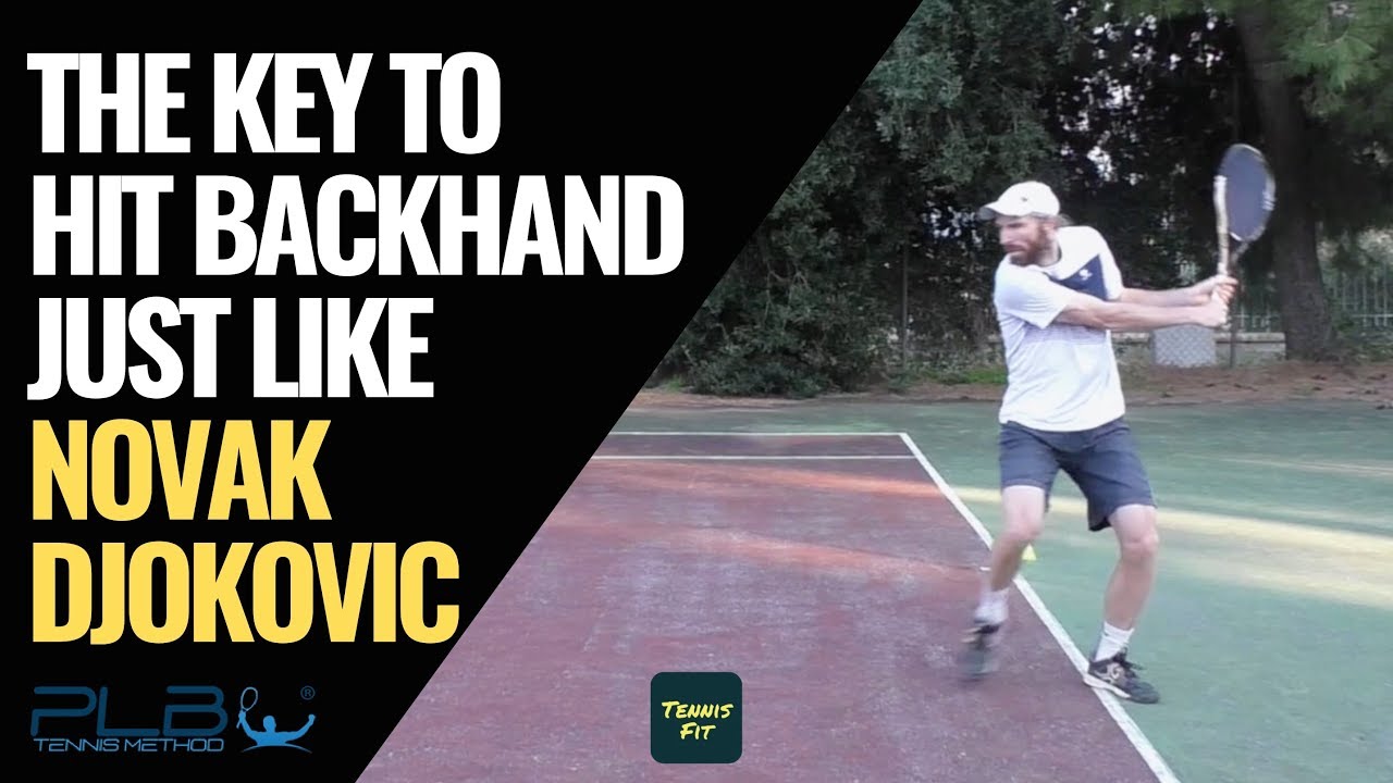 How to Hit Two Handed Backhand Like Novak Djokovic I JM Tennis - Online Tennis Program