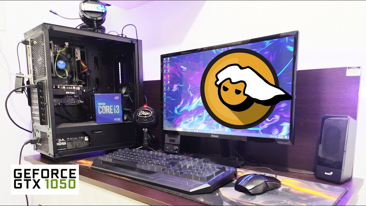 Cómo armar un PC  GAMER -   Intel Core i3 10100 + GTX 1050 ZOTAC | SETUP 2021 #PCGamer