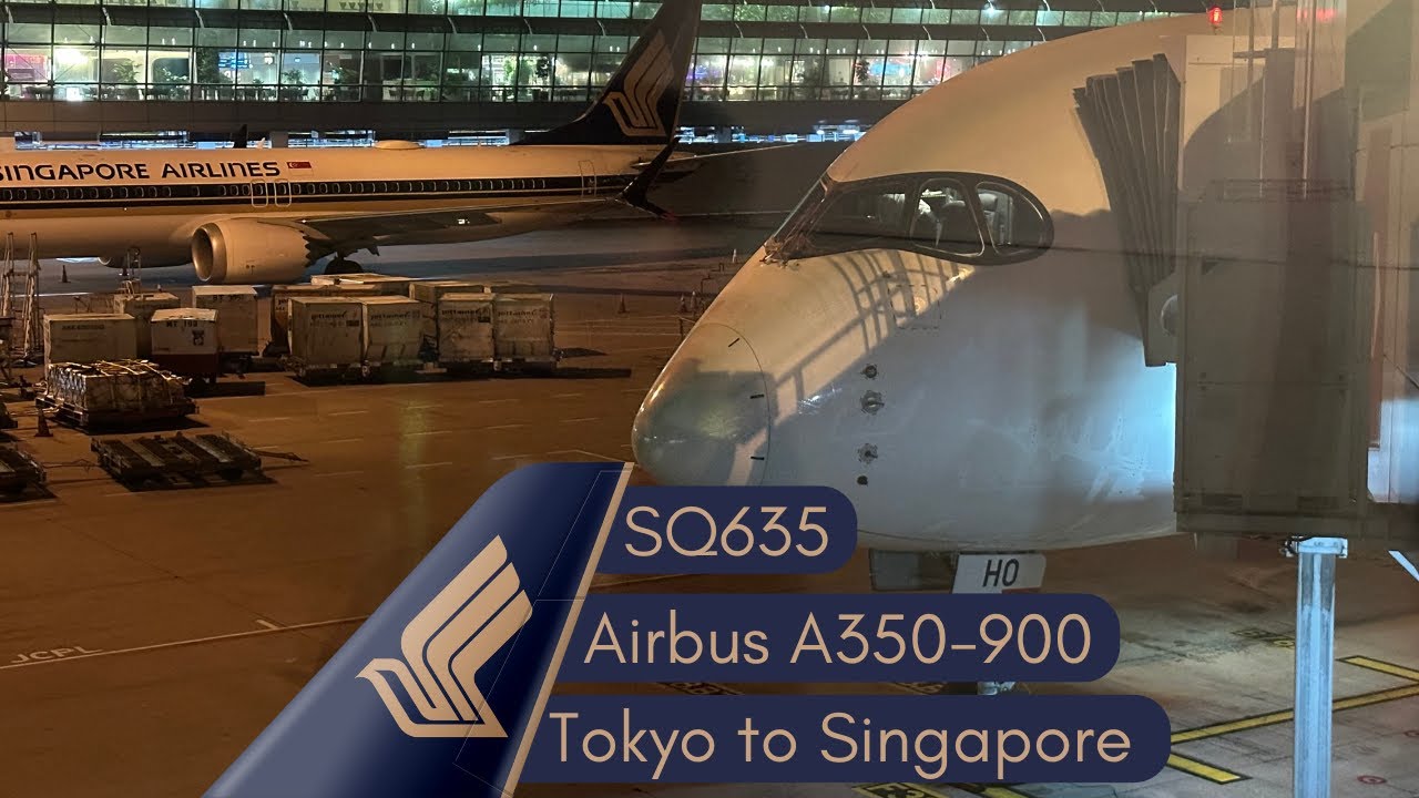 Singapore Airlines A350 Economy Class Review: SQ635 Tokyo (Haneda) to Singapore