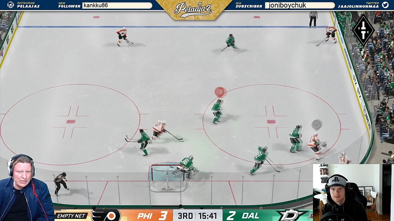 Jaajo Linnonmaa vs. Tuukka Ritokoski | Uudet pelit ja vehkeet sekä Kossu Russian | NHL20