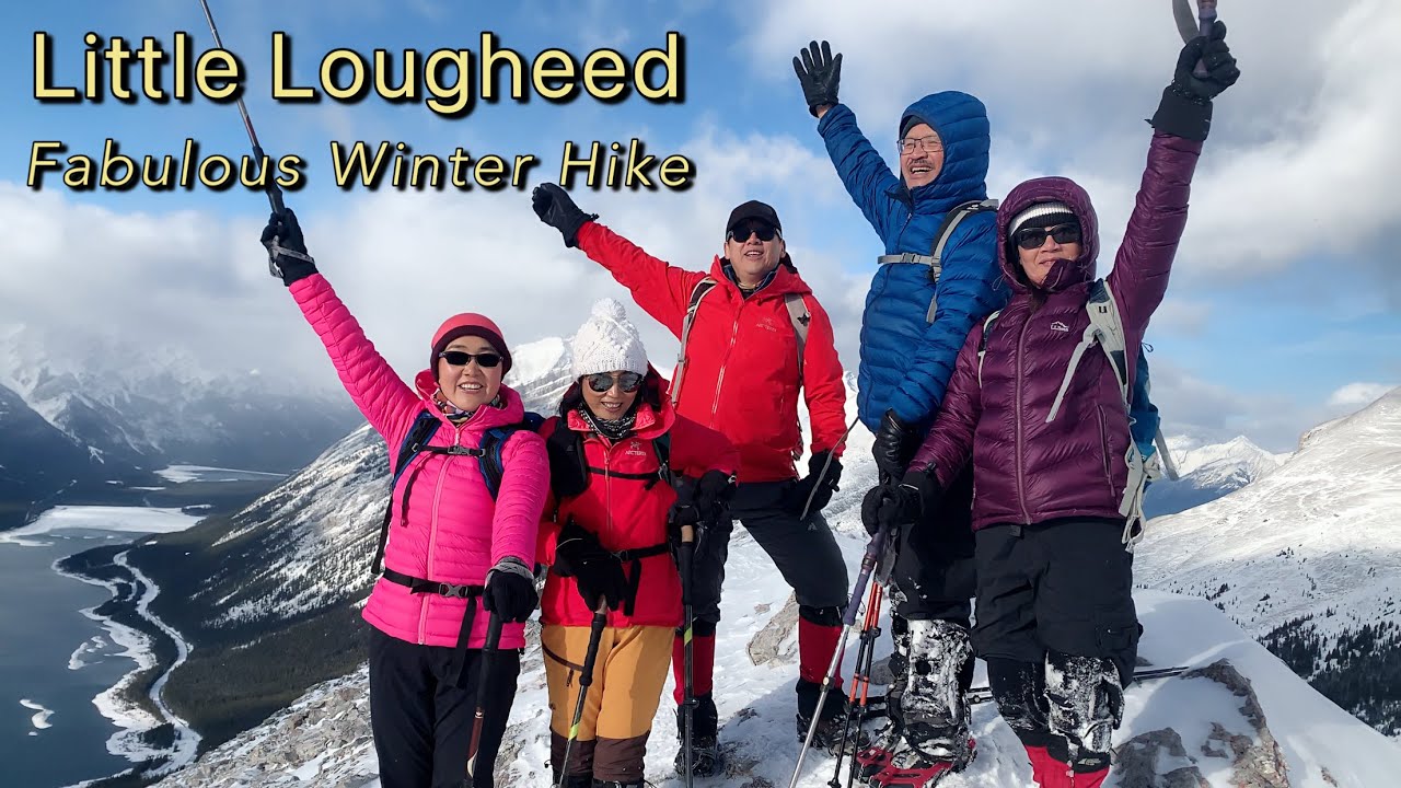 Little Lougheed Winter Hike | Stunning Rocky Mountain Views in Kananaskis