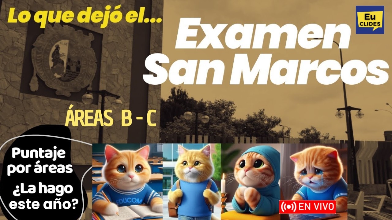 👉 NO INGRESÉ A SAN MARCOS..... ESCUCHA ESTO 🔥 PUNTAJES SEGÚN LA CARRERA 😱📊