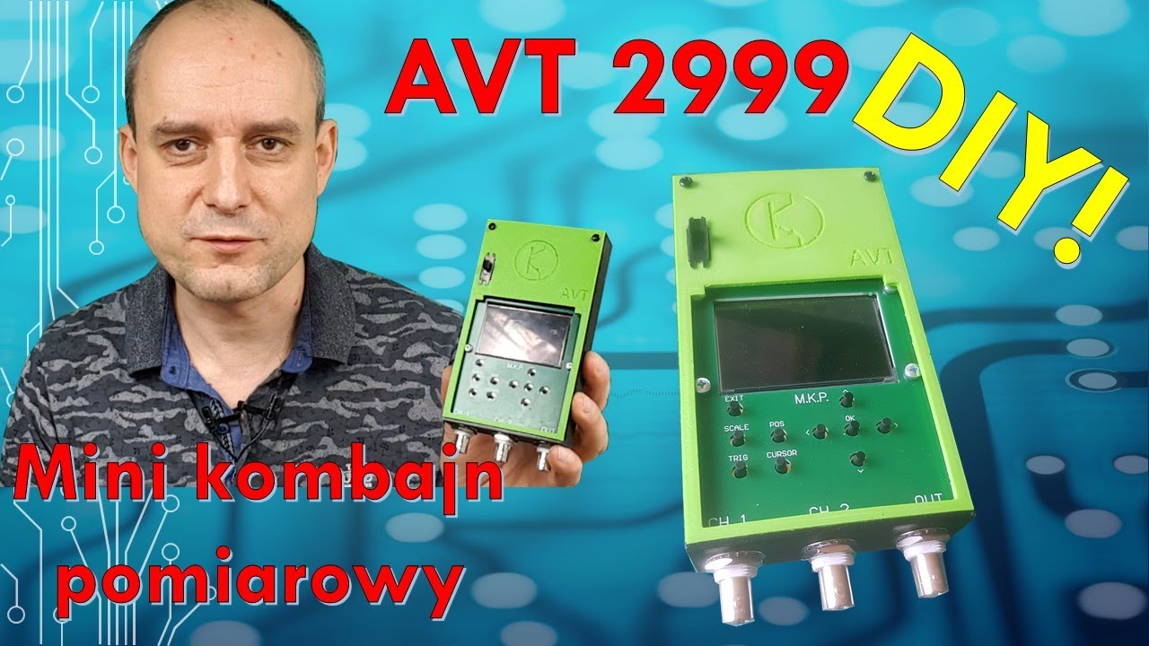 Mini kombajn pomiarowy AVT2999 - relacja z budowy, recenzja