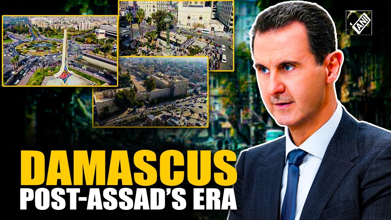 Recent drone footage captures sign of normalcy in post-Assad’s Damascus