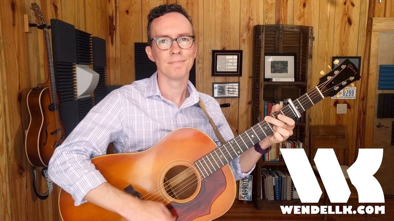 I'll Not Be Shaken Psalm 62 Wendell Kimbrough (guitar lesson)