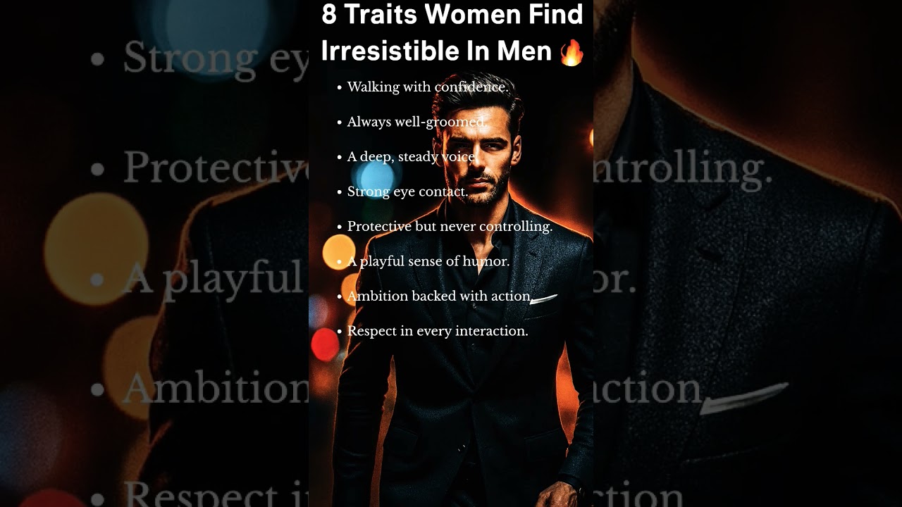 8 irresistible traits will instantly level up your confidence and dating game. 💯