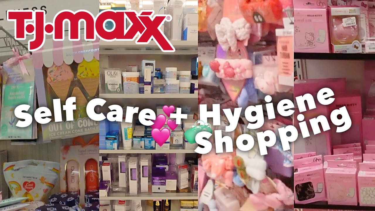LETS GO HYGIENE SHOPPING AT TJ MAXX | BODY CARE + SKIN CARE + FEMININE HYGIENE