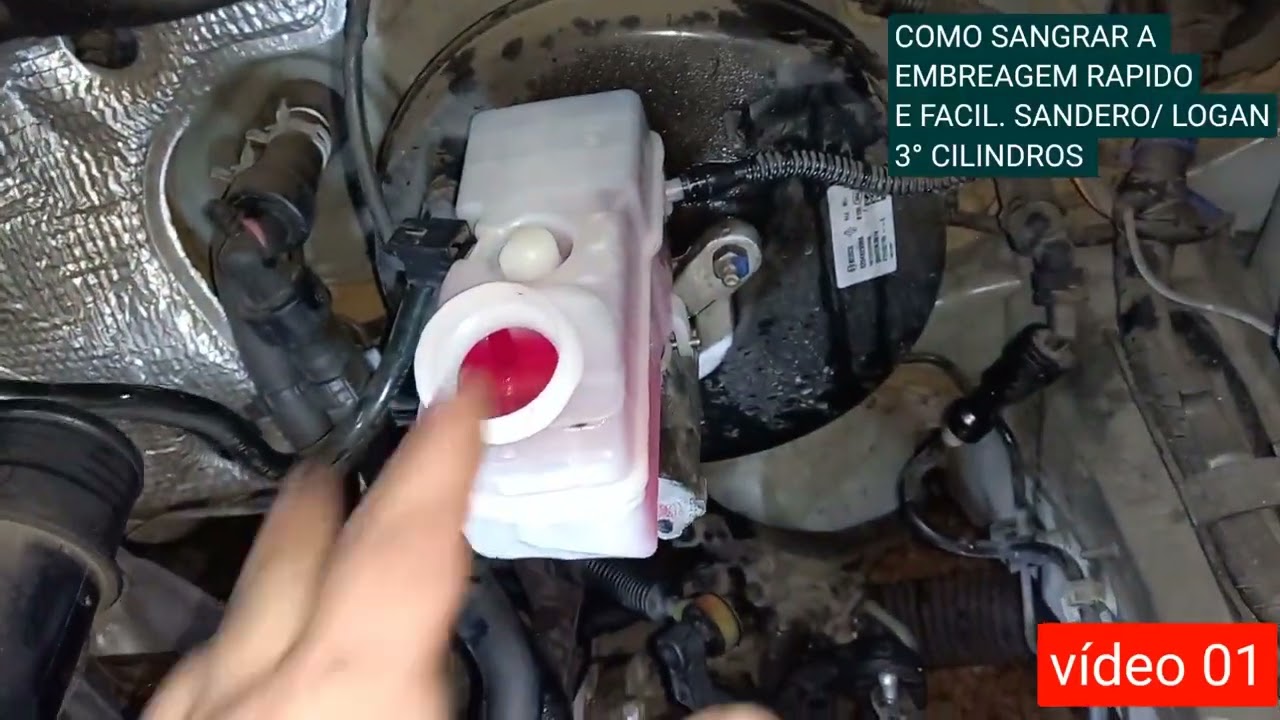 COMO SANGRAR A EMBREAGEM LOGAN/SANDERO 3°CILINDROS, RAPIDO E FÁCIL.