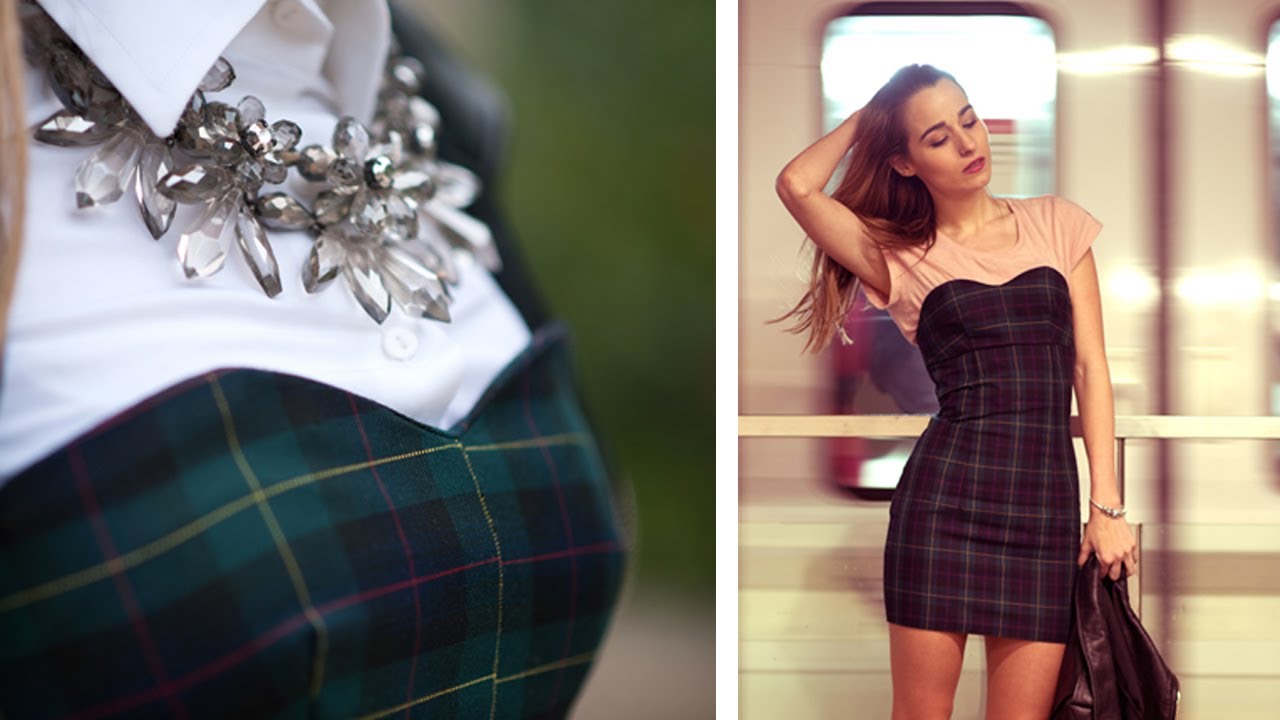 DIY Vestido escote corazón (patrones gratis) / DIY Bandeau bodycon dress (free patterns)