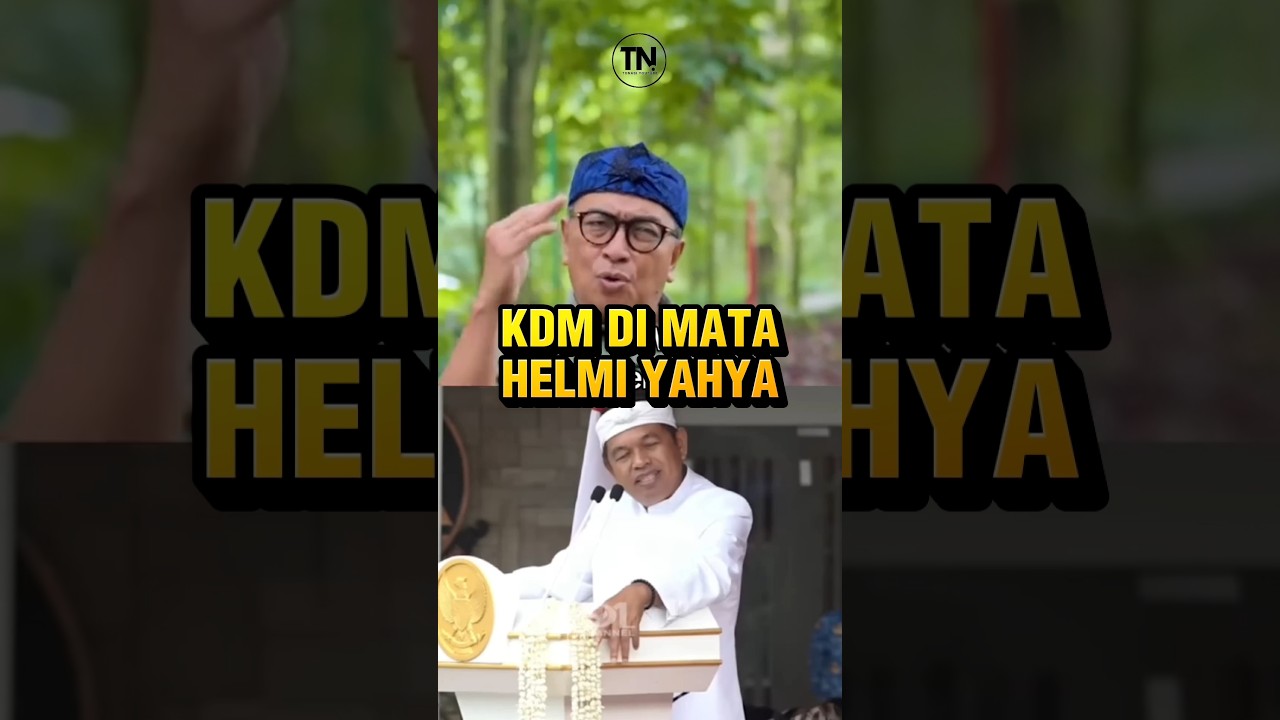 KDM SANGAT SPESIAL DI MATA HELMI YAHYA #dedimulyadi #helmiyahya