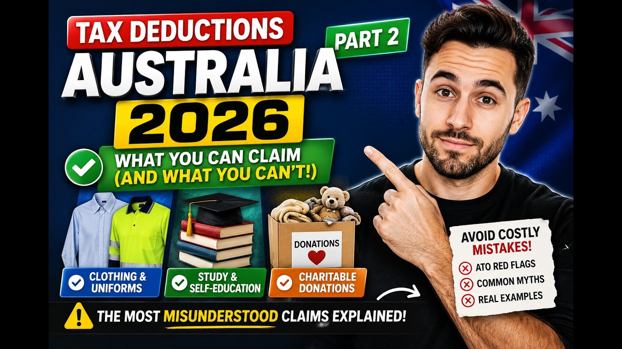 Tax Deductions Australia 2026 &mdash; Clothing, Study & Donation Claims