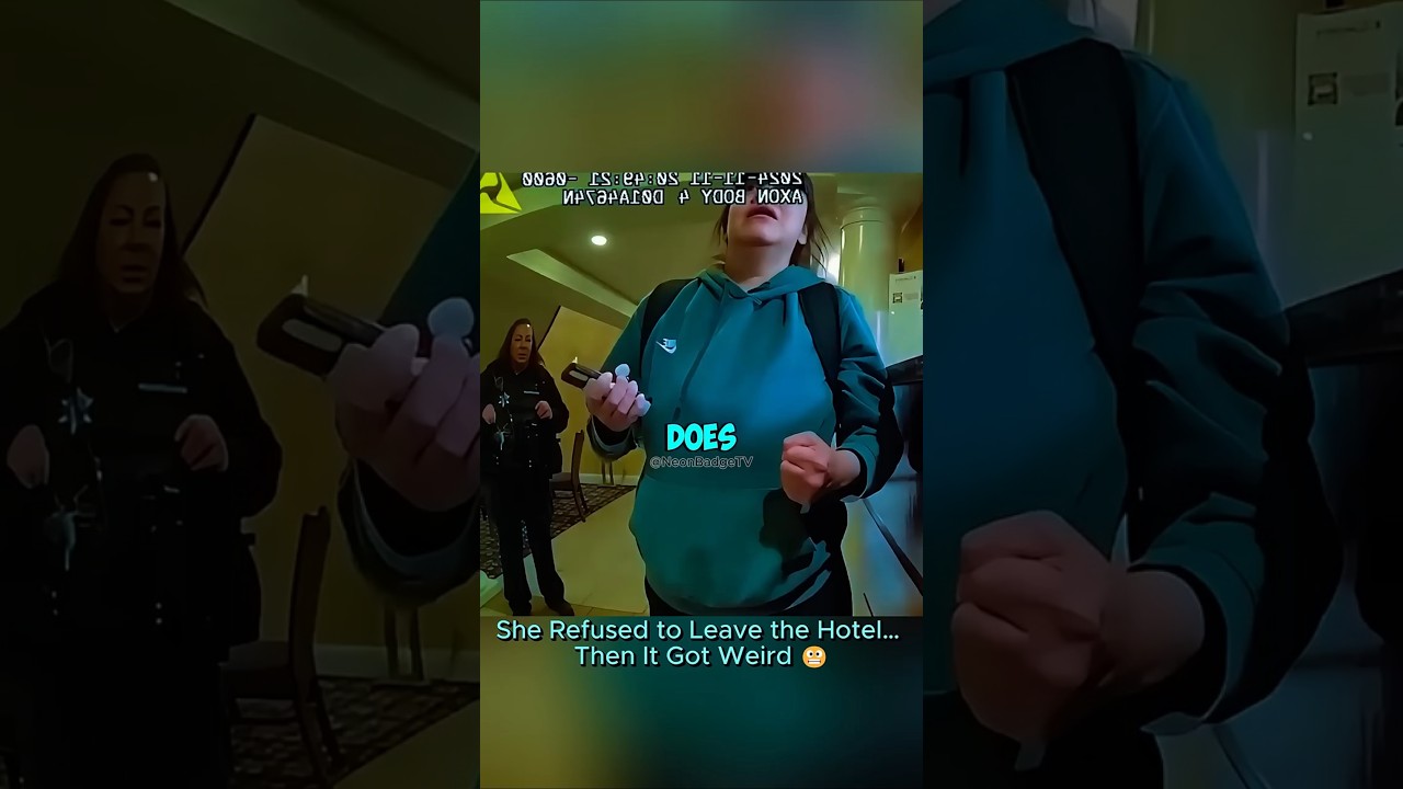 She Refused to Leave the Hotel… Then It Got Weird 😬  
