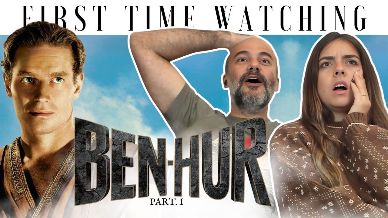 JESUS is in it! 🤯 European Couple first time watching * BEN-HUR * | Movie Reaction | PART 1
