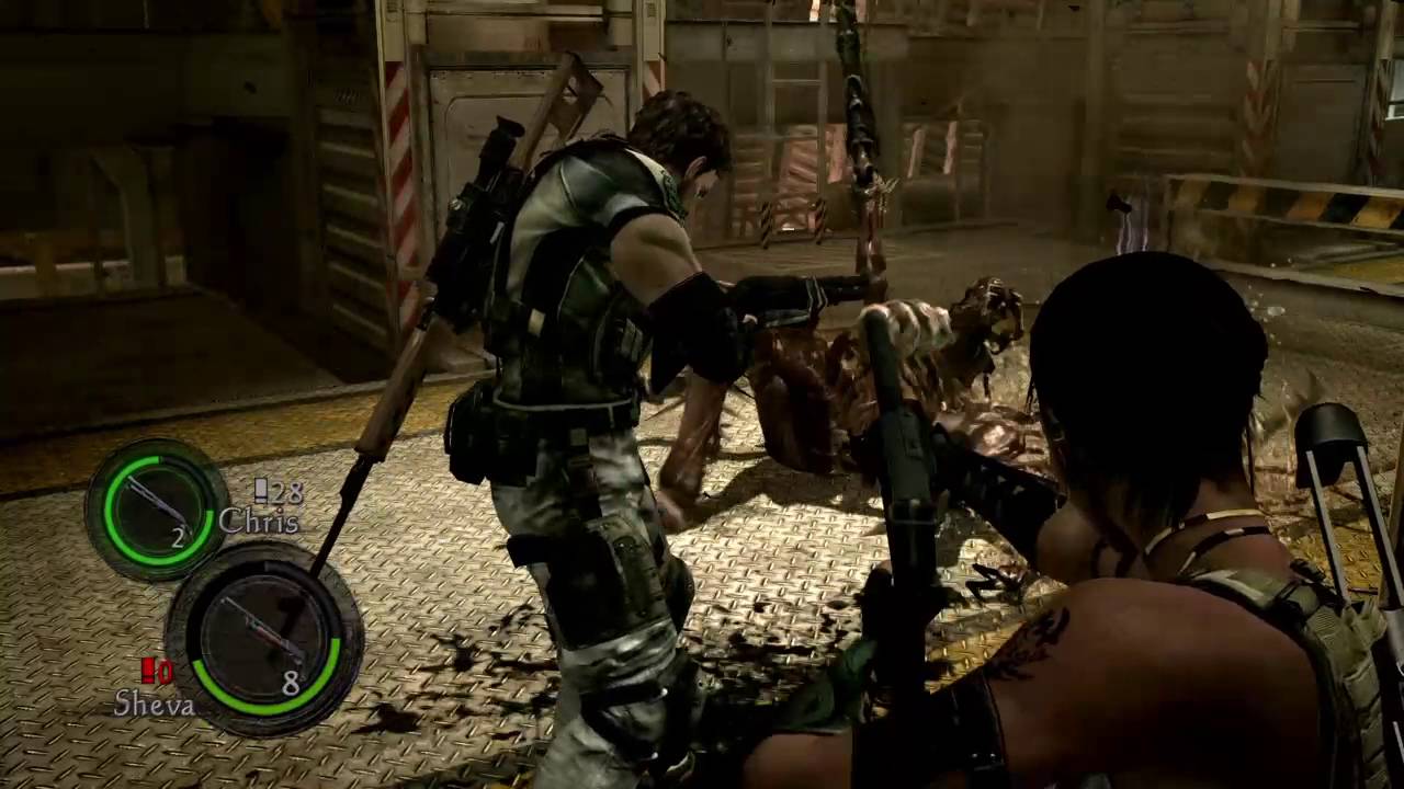 Прохождение Resident Evil 5 + 2 сюжетных DLC-Ч2 [RUS-afin,Dante271289] Камера#2