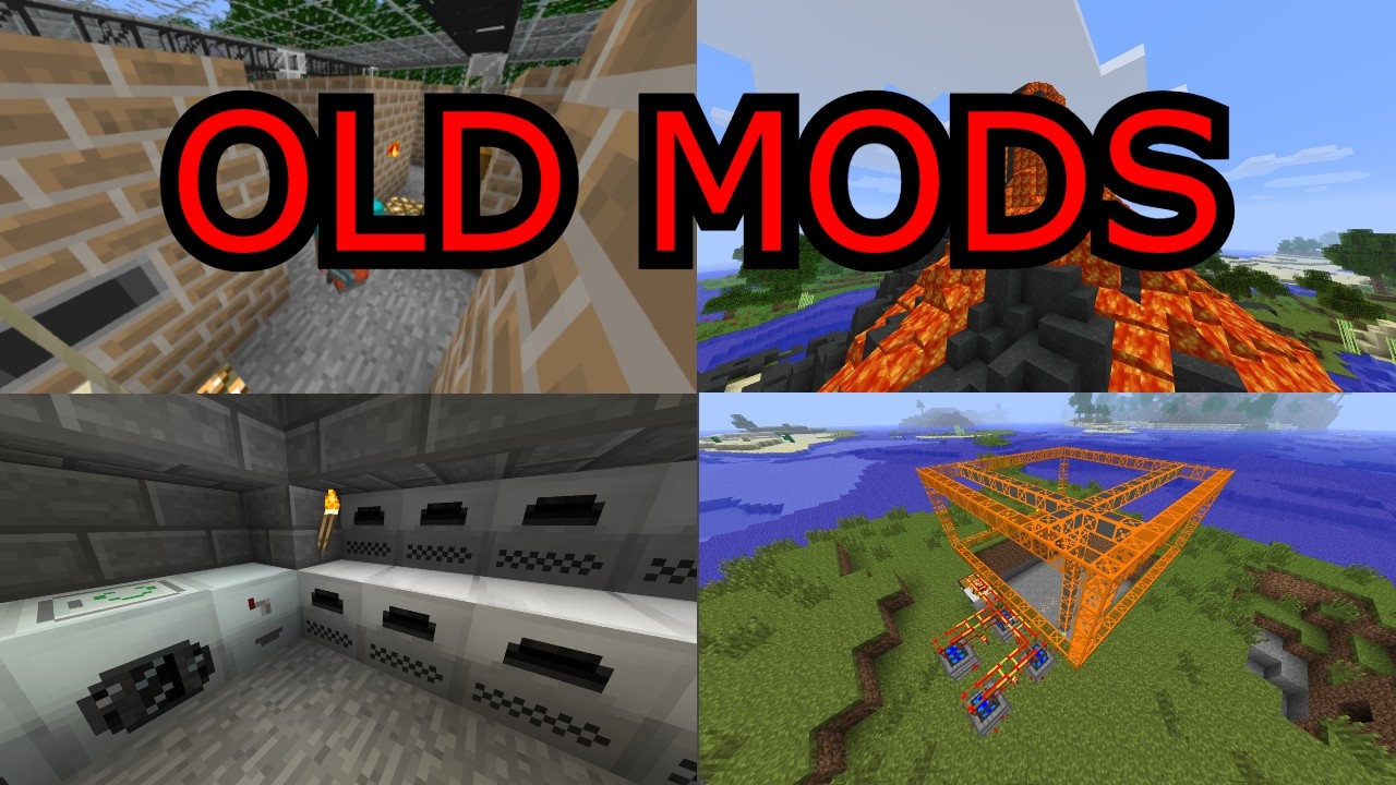 Играем в моды Minecraft, с которых ВСЁ началось... (2011-2013)