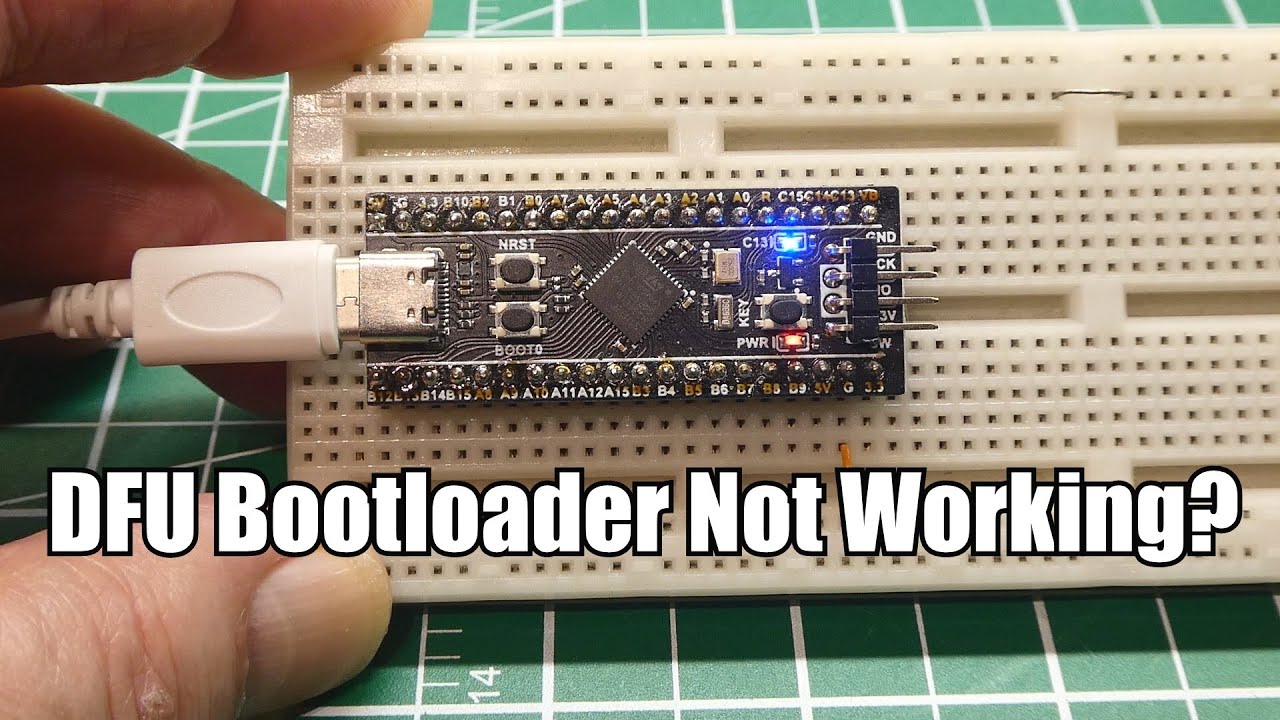 Fix For Reliable DFU Bootloader Operation / STM32F411 Blackpill