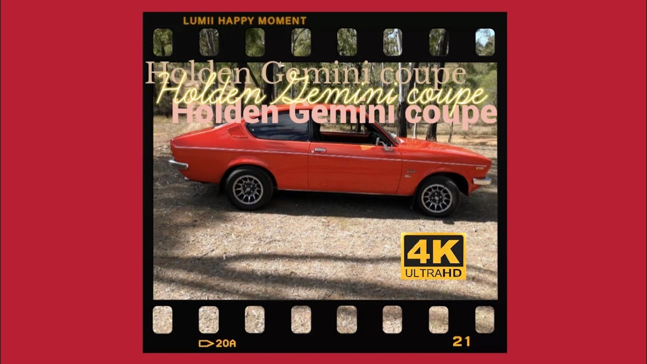 Holden Gemini Coupe 1976 Walk Around
