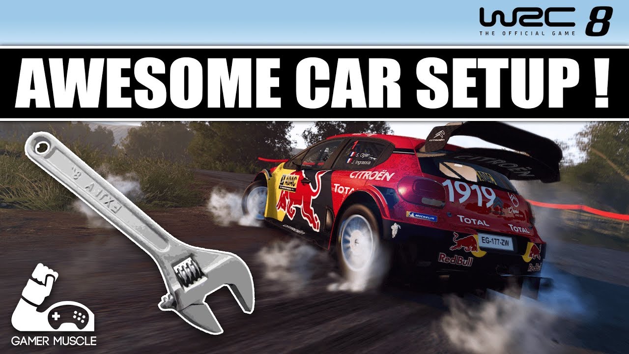 WRC8 - Simple Car Setup Guide for more over-steer !