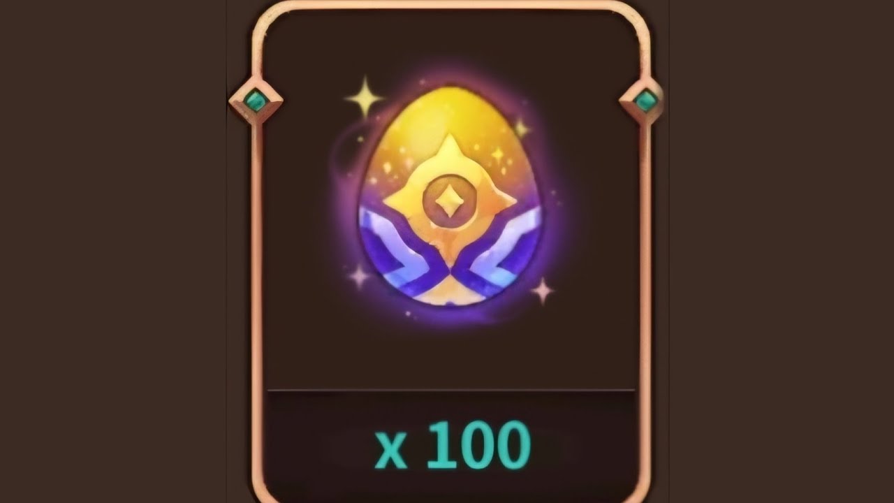 Monster Super League || 100 High Light/Dark Eggs