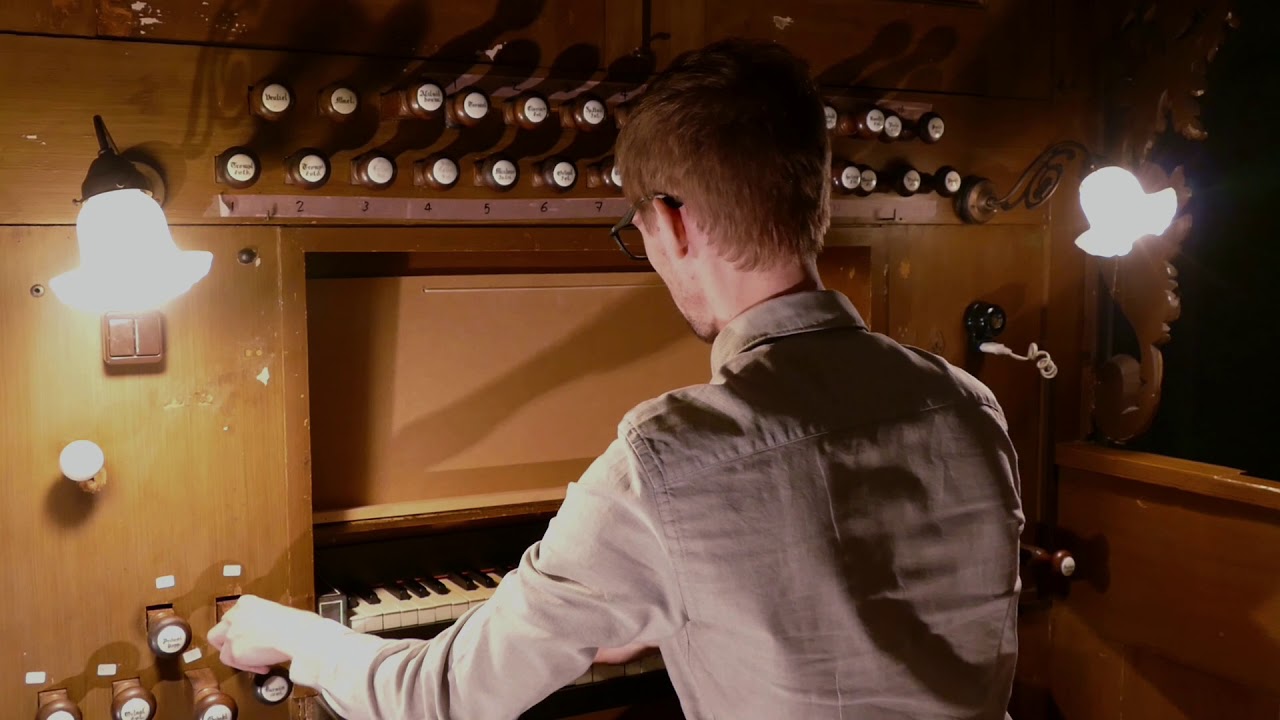 F&uuml;r Elise (Improvisatie) Gert van Hoef - Kerk van Menaam